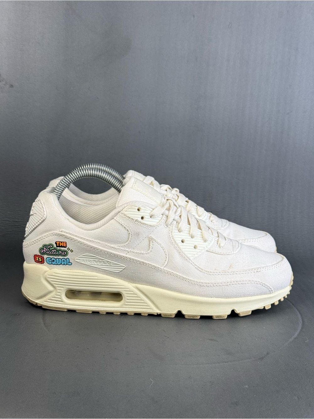 Nike Air Max 90 SE "The Future Is Equal" athletic sneaker shoes womens size 8